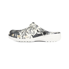 EVA Foam Rubber Shoes with Floral Design