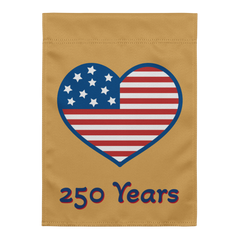USA 250 Years Garden Flag