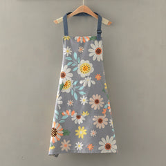 Modern Cotton Canvas Sunflower Apron