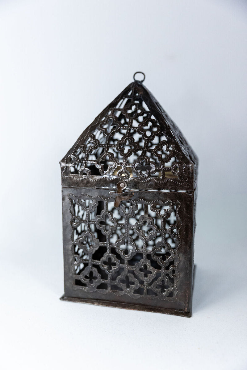 Recycled Metal Lantern
