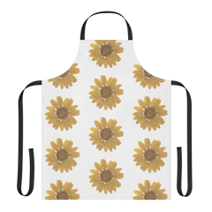 All-Over Print Yellow Daisy Apron