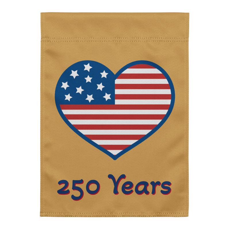 USA 250 Years Garden Flag