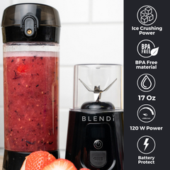 Pro+ Ice Crushing Portable Blender (17oz)