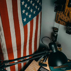Fire Hose American Flag - Hand Made