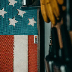 Fire Hose American Flag - Hand Made