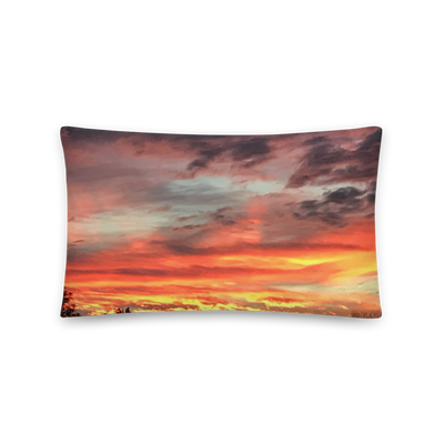 Arizona Sunset Rectangle Pillow