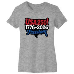 USA 250 Map Tee - Made in the USA