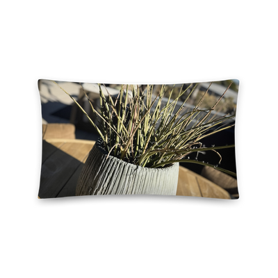 Yucca Plant Print Pillow