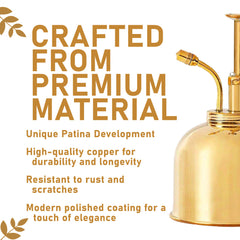 Brass, Copper, and Nickel Plant Misters