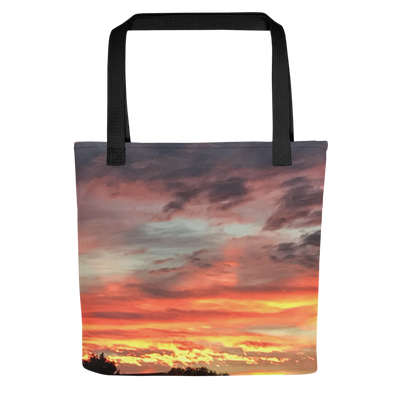 Arizona Sunset Print Tote Bag