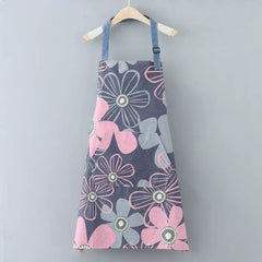 Modern Cotton Canvas Sunflower Apron
