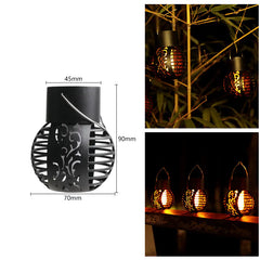 Solar Flame Hanging Light